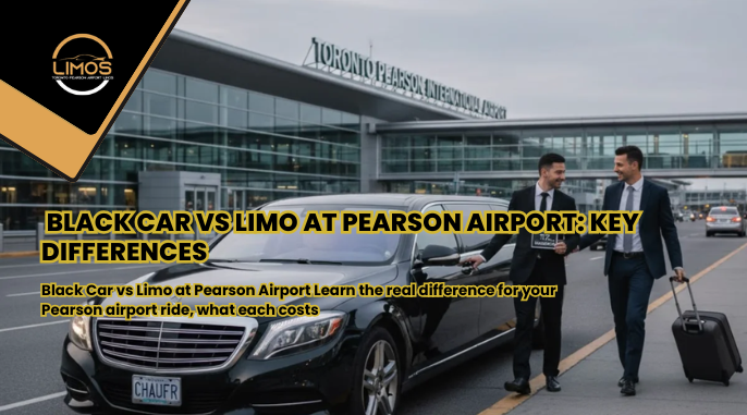 Black Car vs Limo at Pearson Airport Learn the real difference for your Pearson airport ride, what each costs. Call +1 647-482-1472.