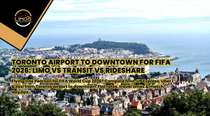 Flying into Pearson for FIFA World Cup 2026? Compare limo, UP Express, Uber & taxi from Toronto airport to downtown. Flat rates, travel times & match-day tips.