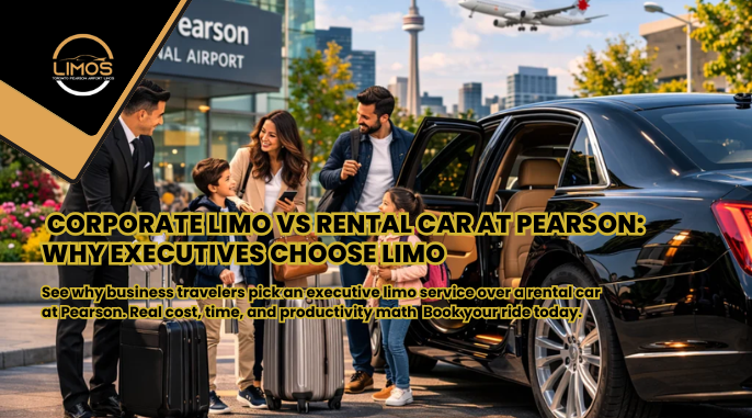 Corporate Limo vs Rental Car at Pearson: Why Executives Choose Limo