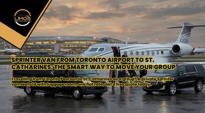 Sprinter Van from Toronto Airport to St. Catharines